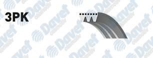 GATES 3PK848 Kanalli Kayis Toyota Yaris 1.3 1.5 16v 99-05 Nissan 38353